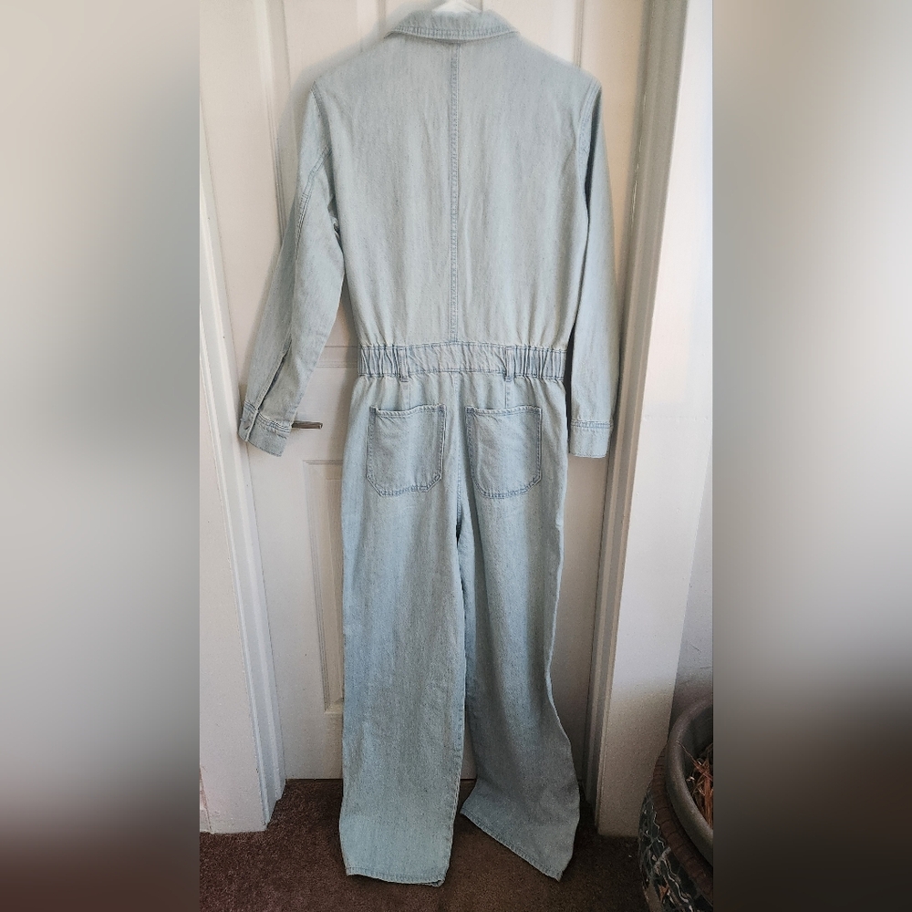 Light Blue Denim Jumper - Picture 2 of 6